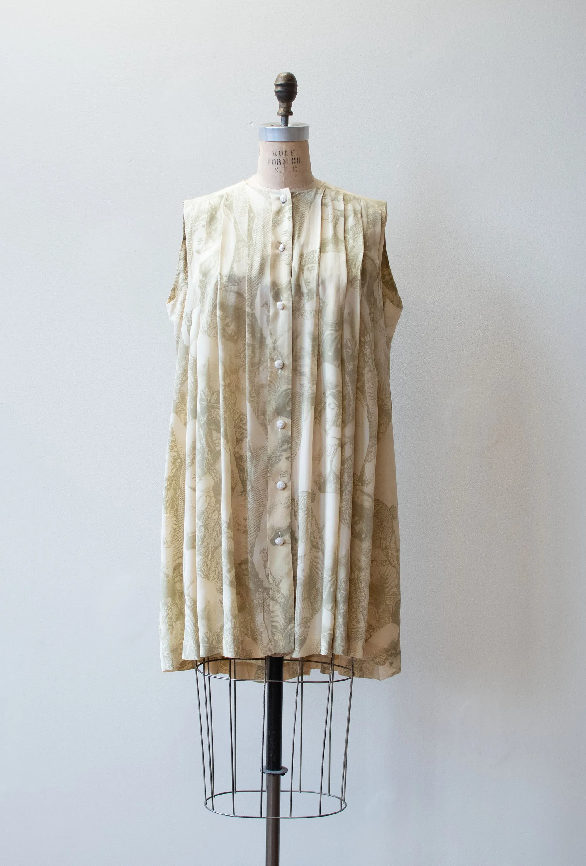 1980s Silk Babydoll Dress | Moschino