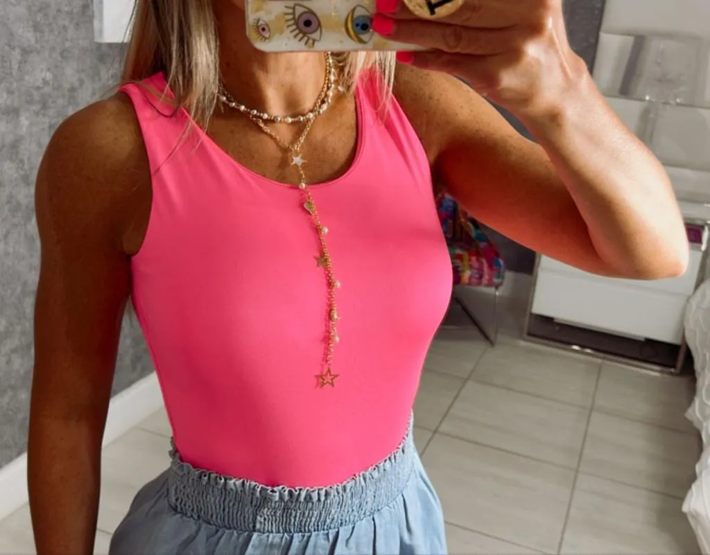5112 Round neck bodysuit