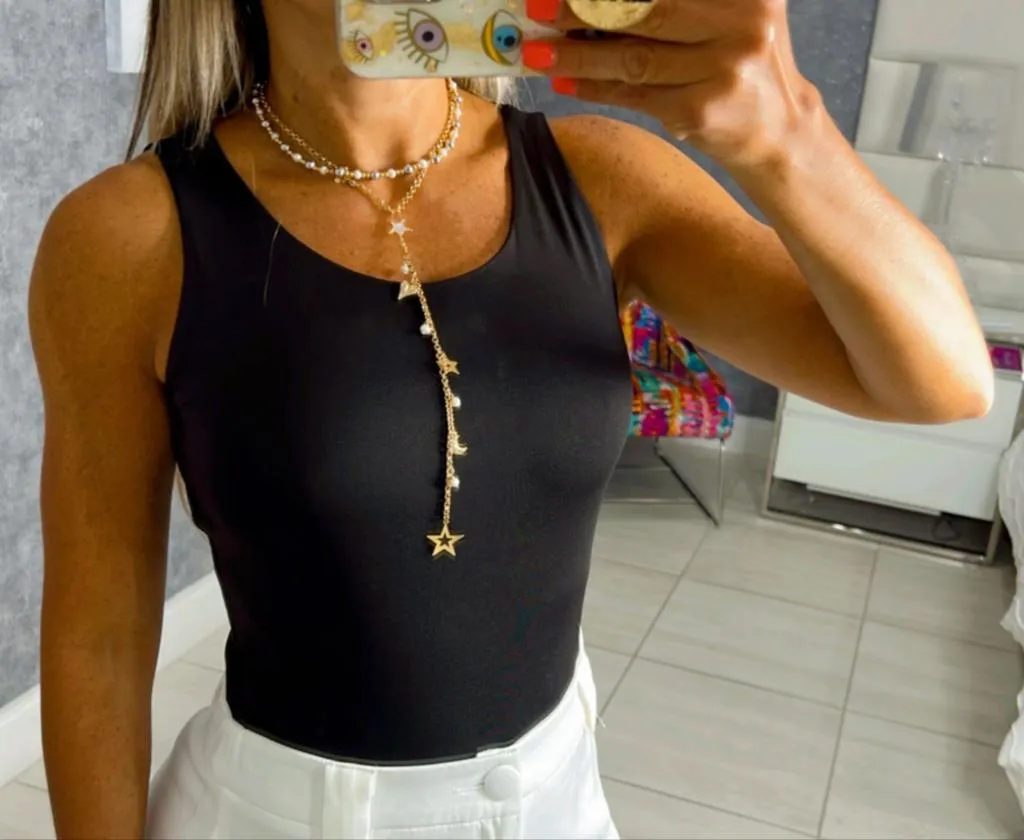 5112 Round neck bodysuit