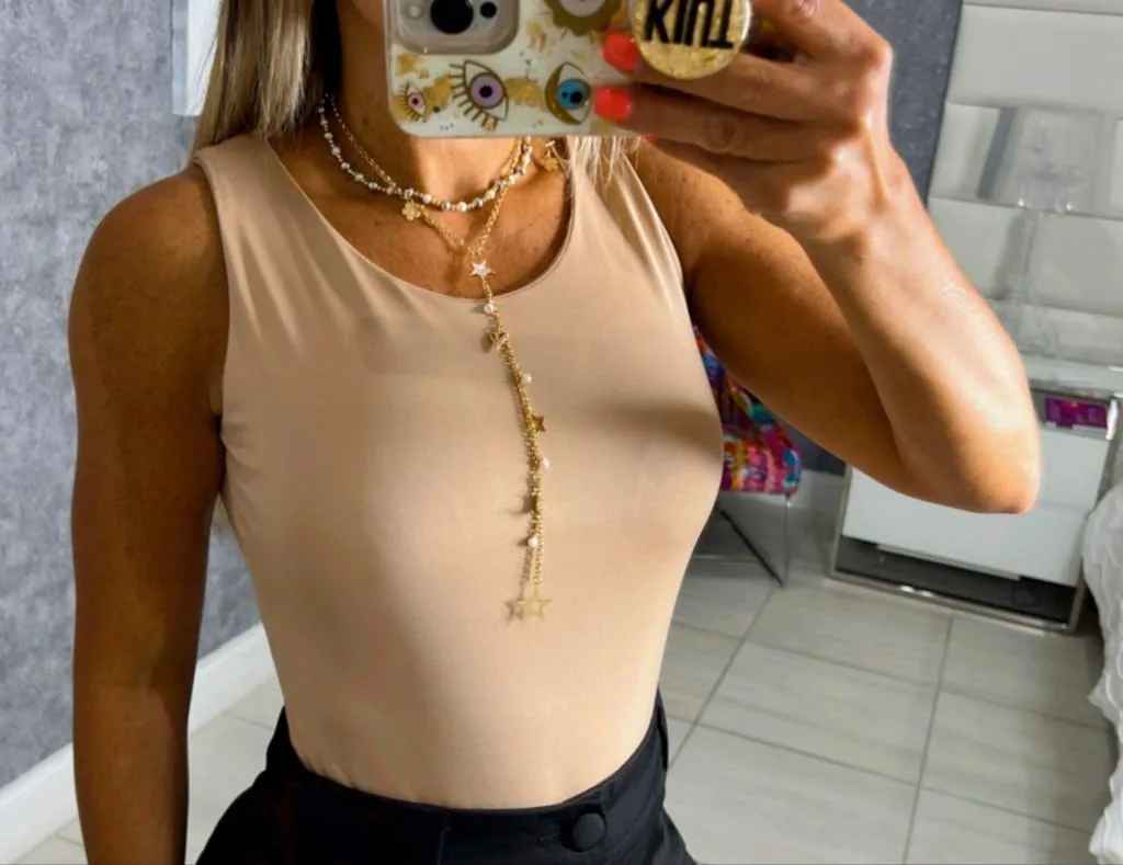 5112 Round neck bodysuit