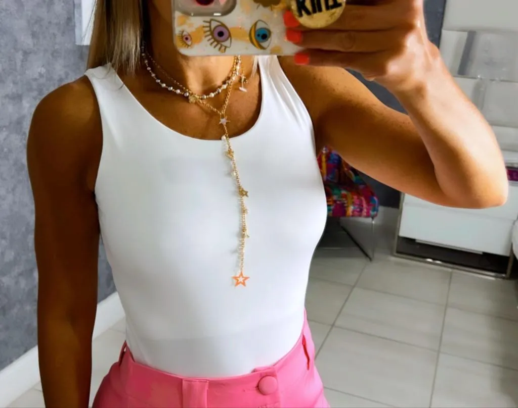 5112 Round neck bodysuit