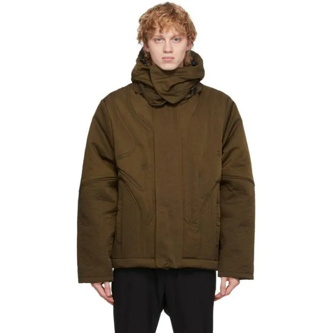 A-COLD-WALL* Brown Quilted Suilven Jacket