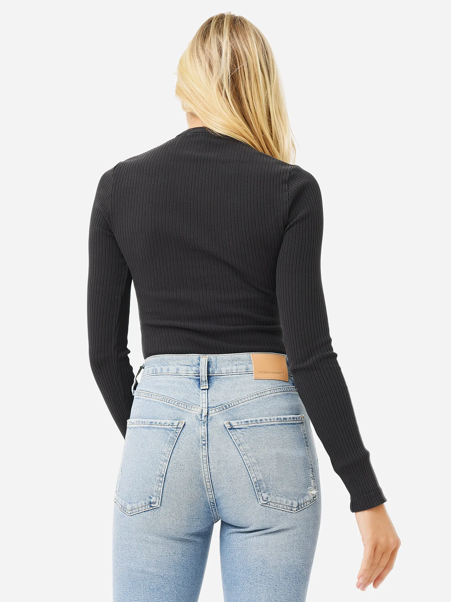 Agolde Women's Tavi Long Sleeve Bodysuit