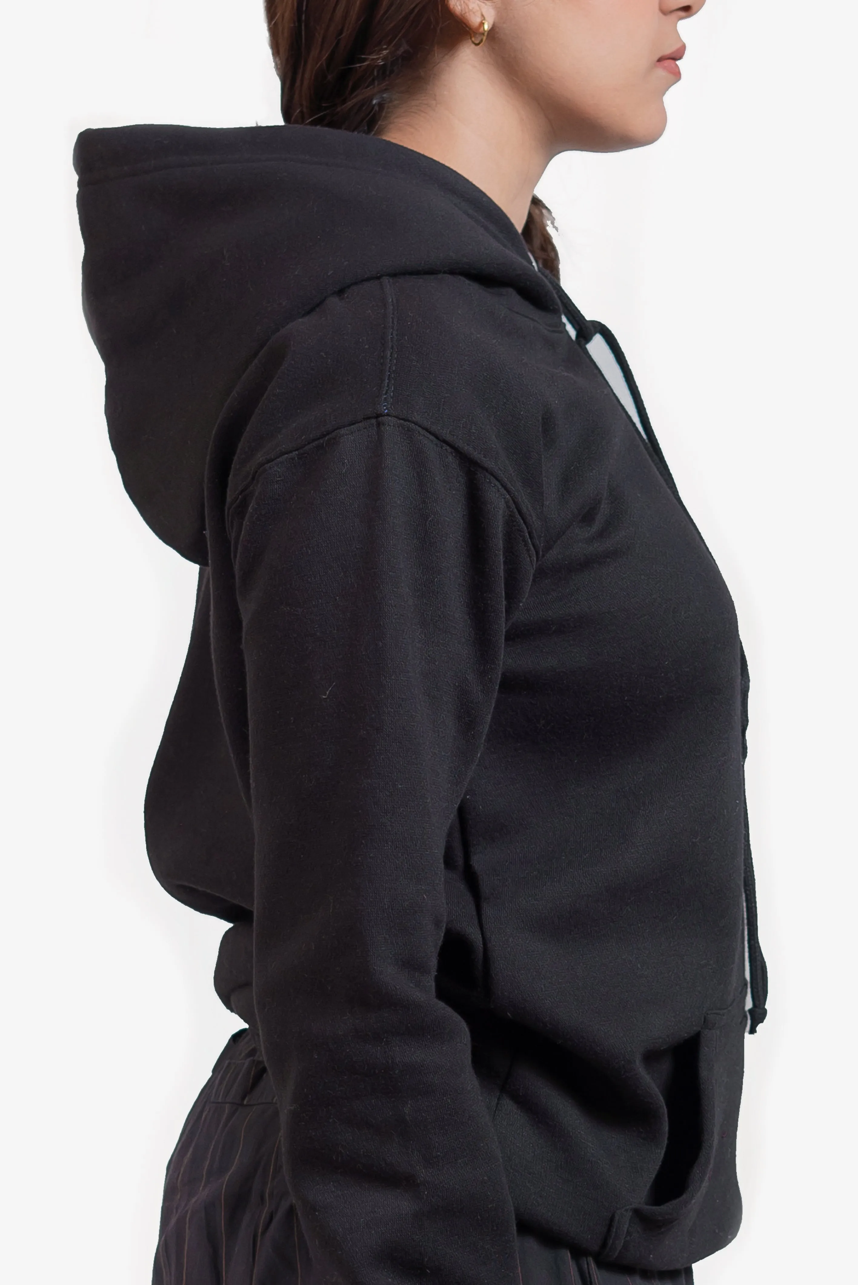 Basic Black Hoodie // Women
