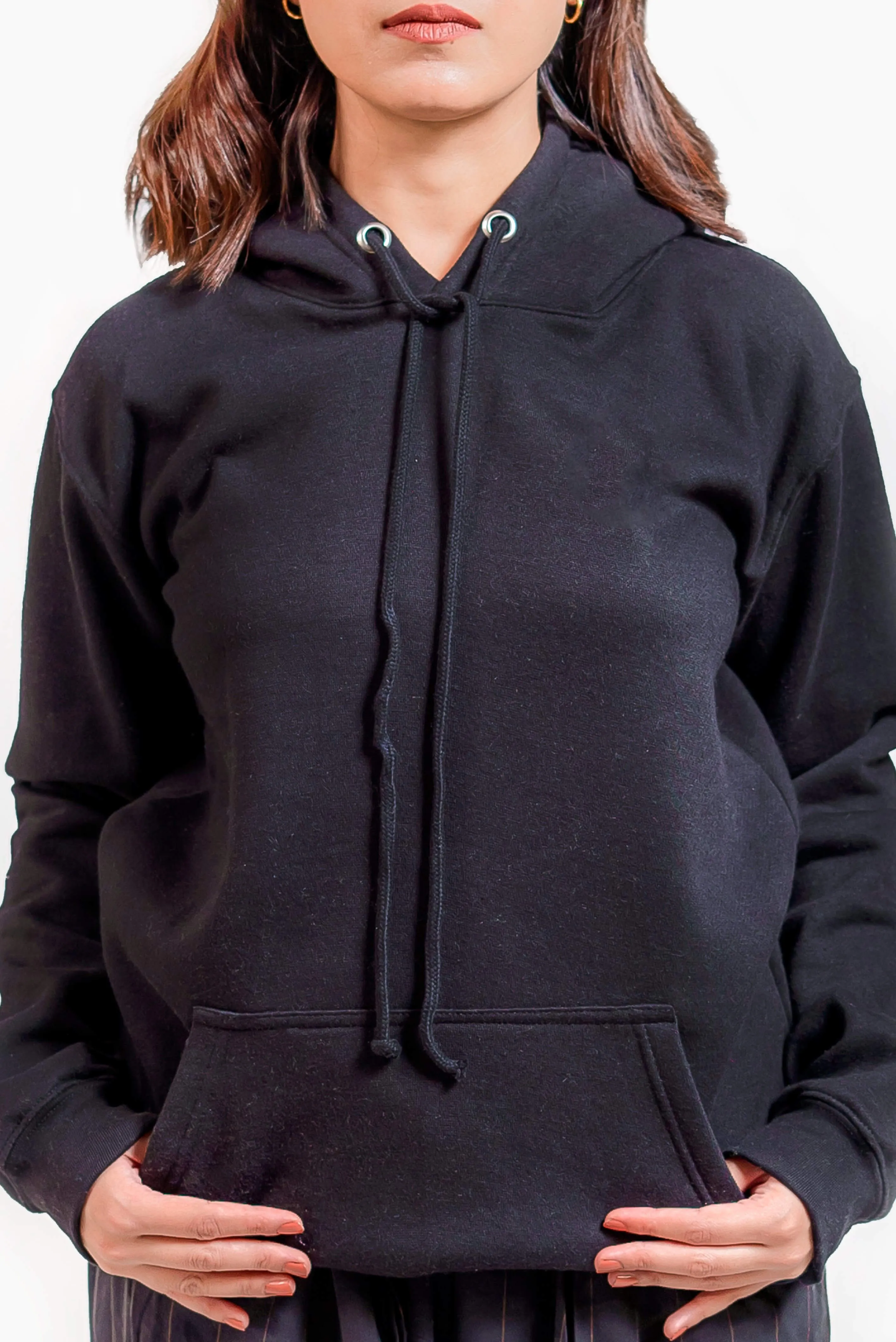 Basic Black Hoodie // Women