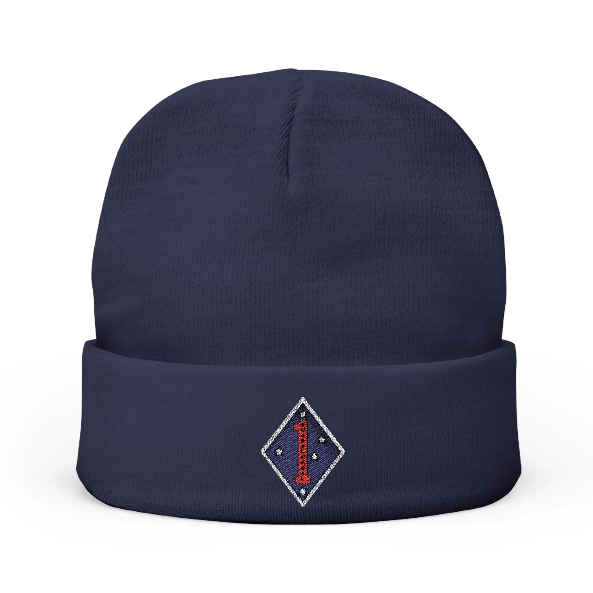 Beanie Hat - 1st Marine Division Embroidery Design