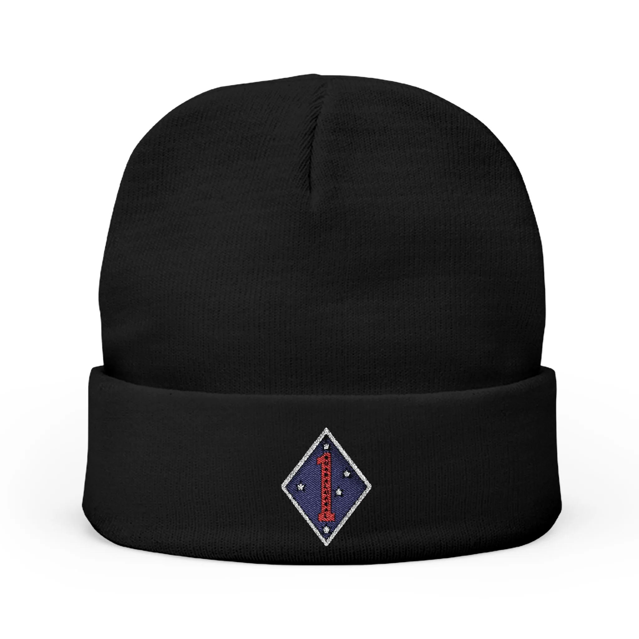 Beanie Hat - 1st Marine Division Embroidery Design