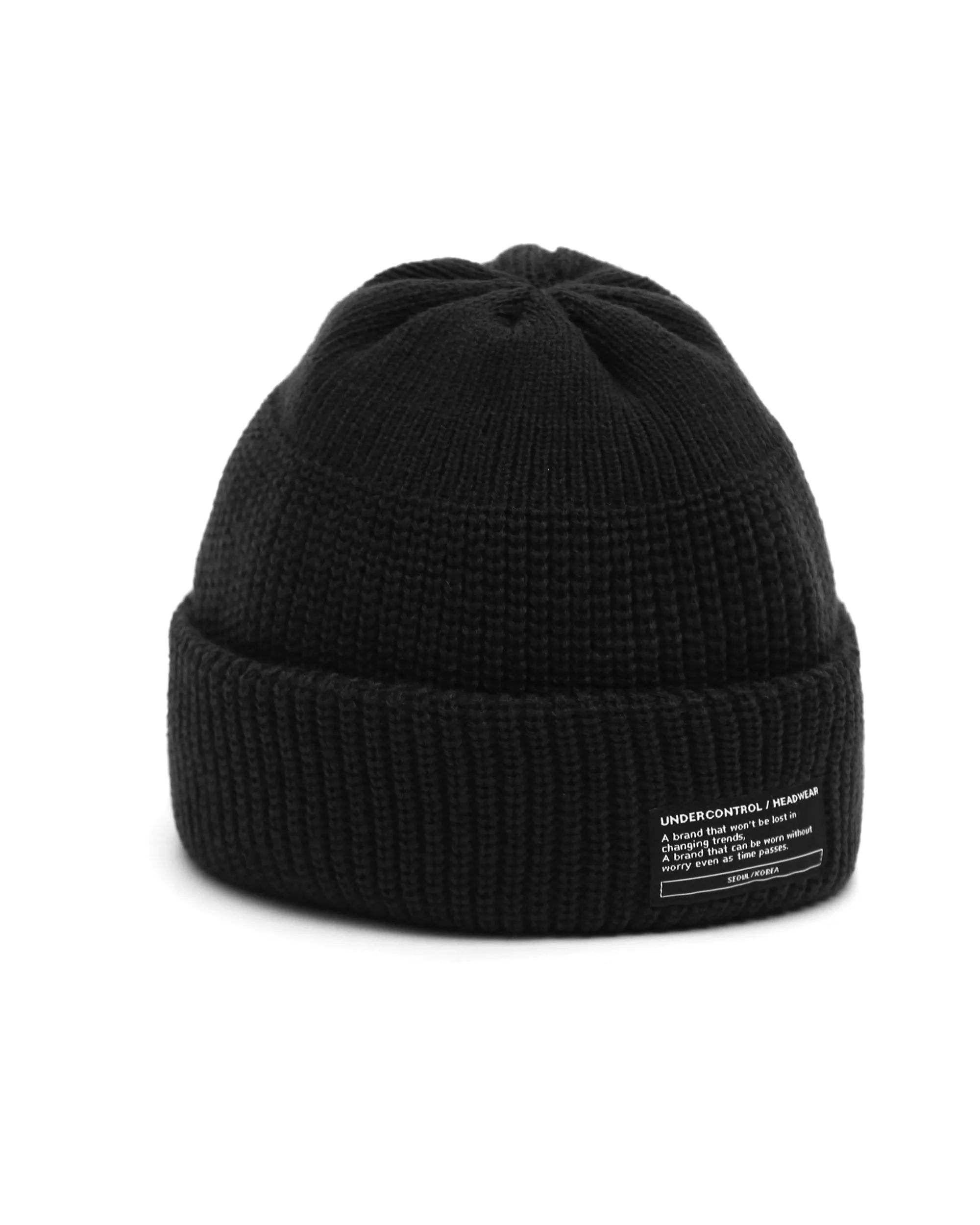 BEANIE / MONK FIT / BLACK