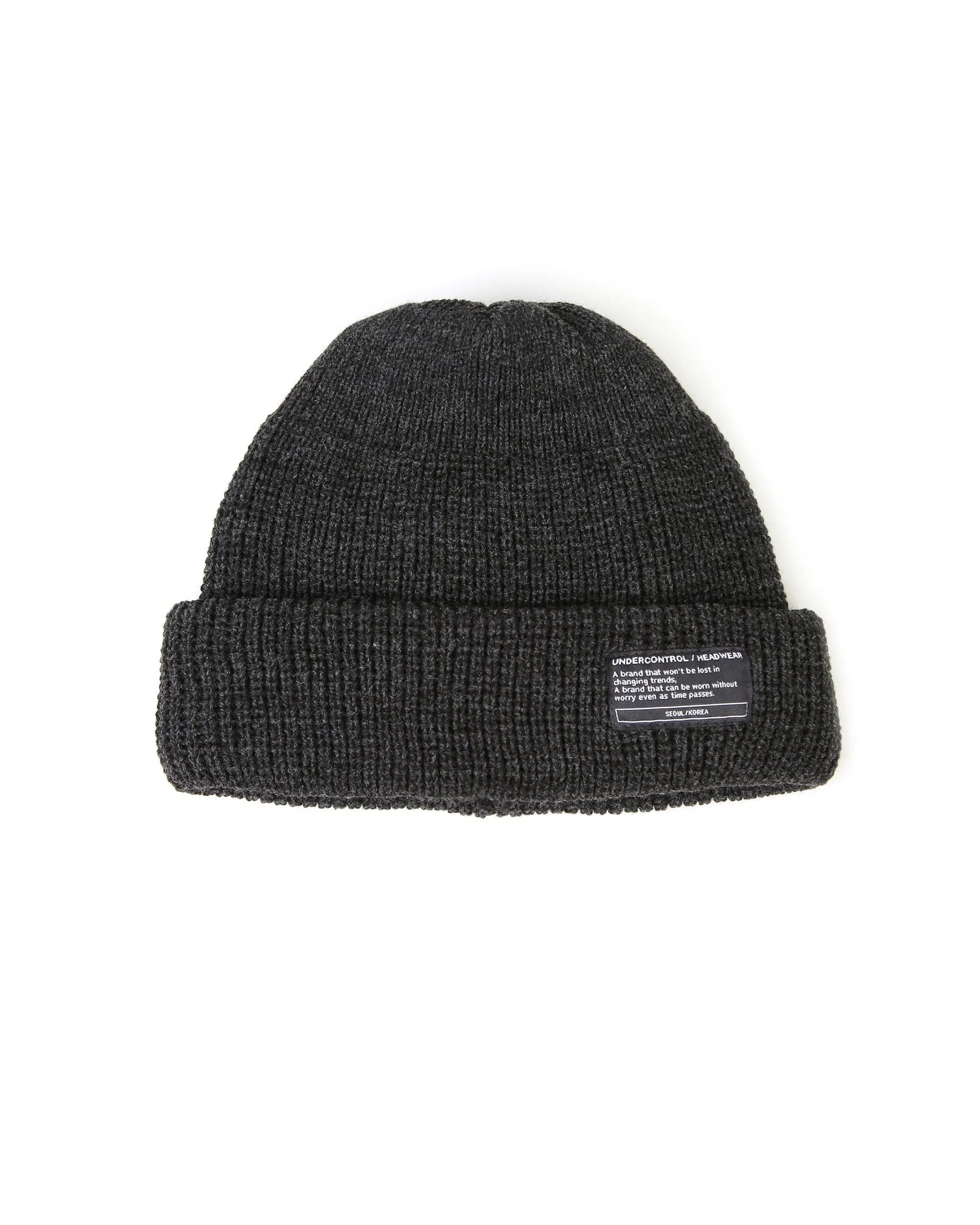 BEANIE / MONK FIT / CHARCOAL