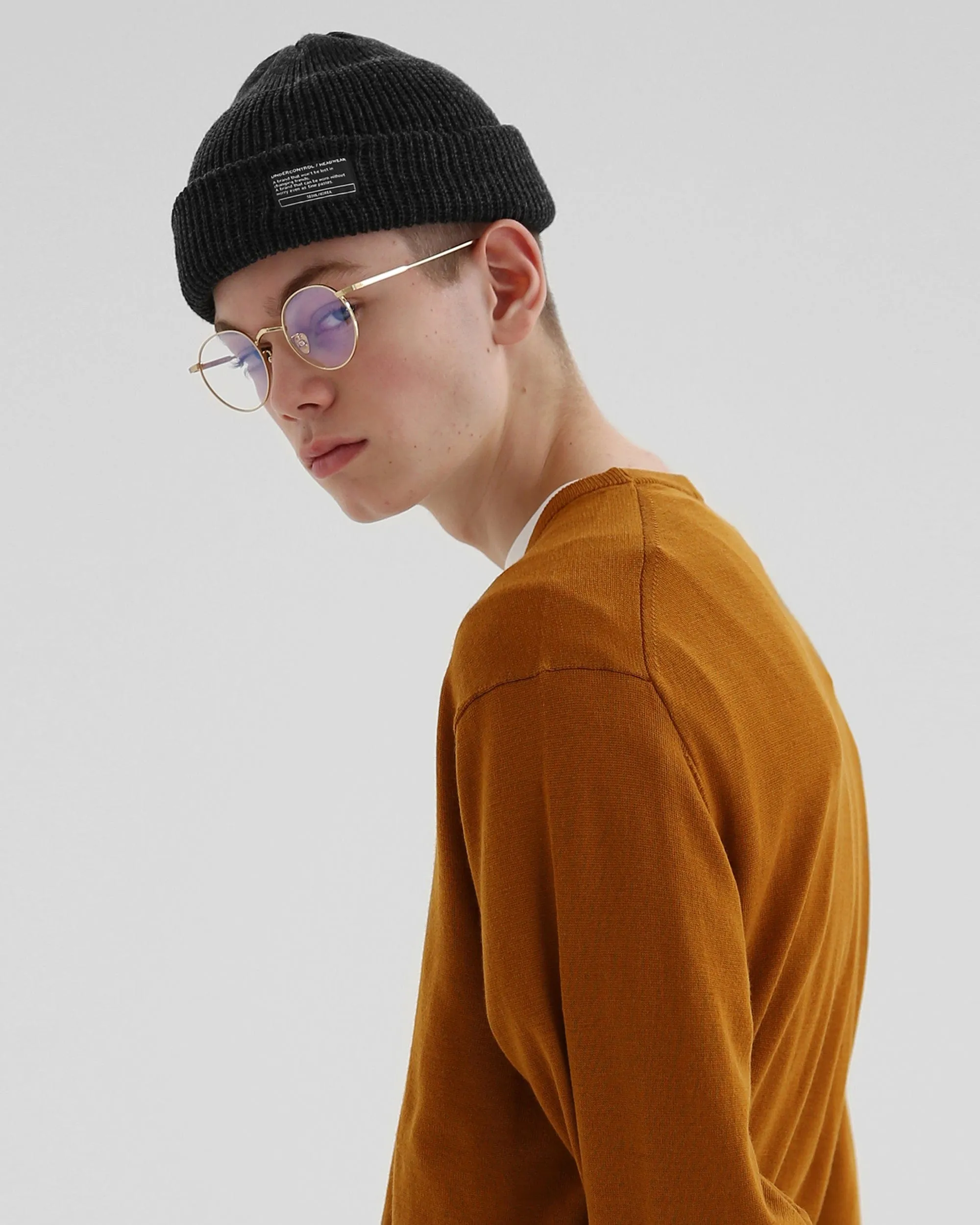 BEANIE / MONK FIT / CHARCOAL