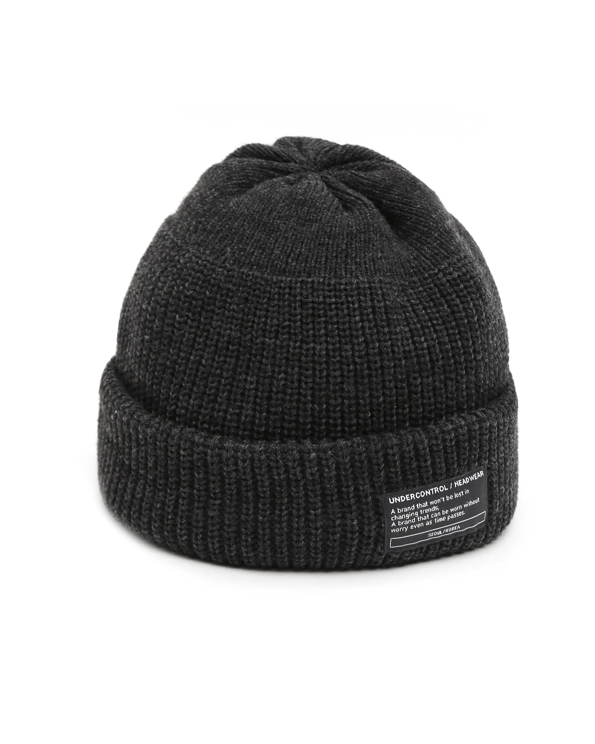 BEANIE / MONK FIT / CHARCOAL