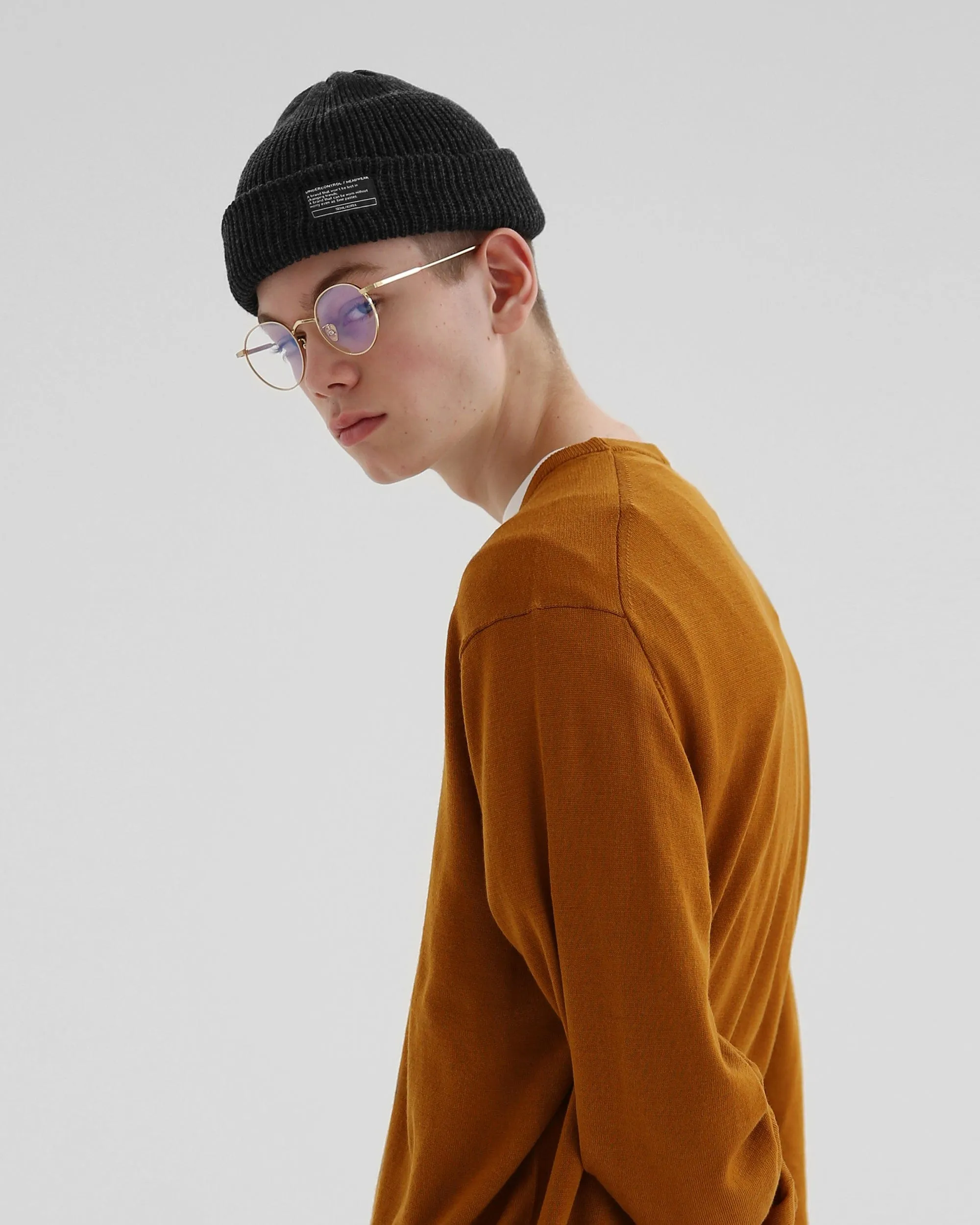 BEANIE / MONK FIT / CHARCOAL