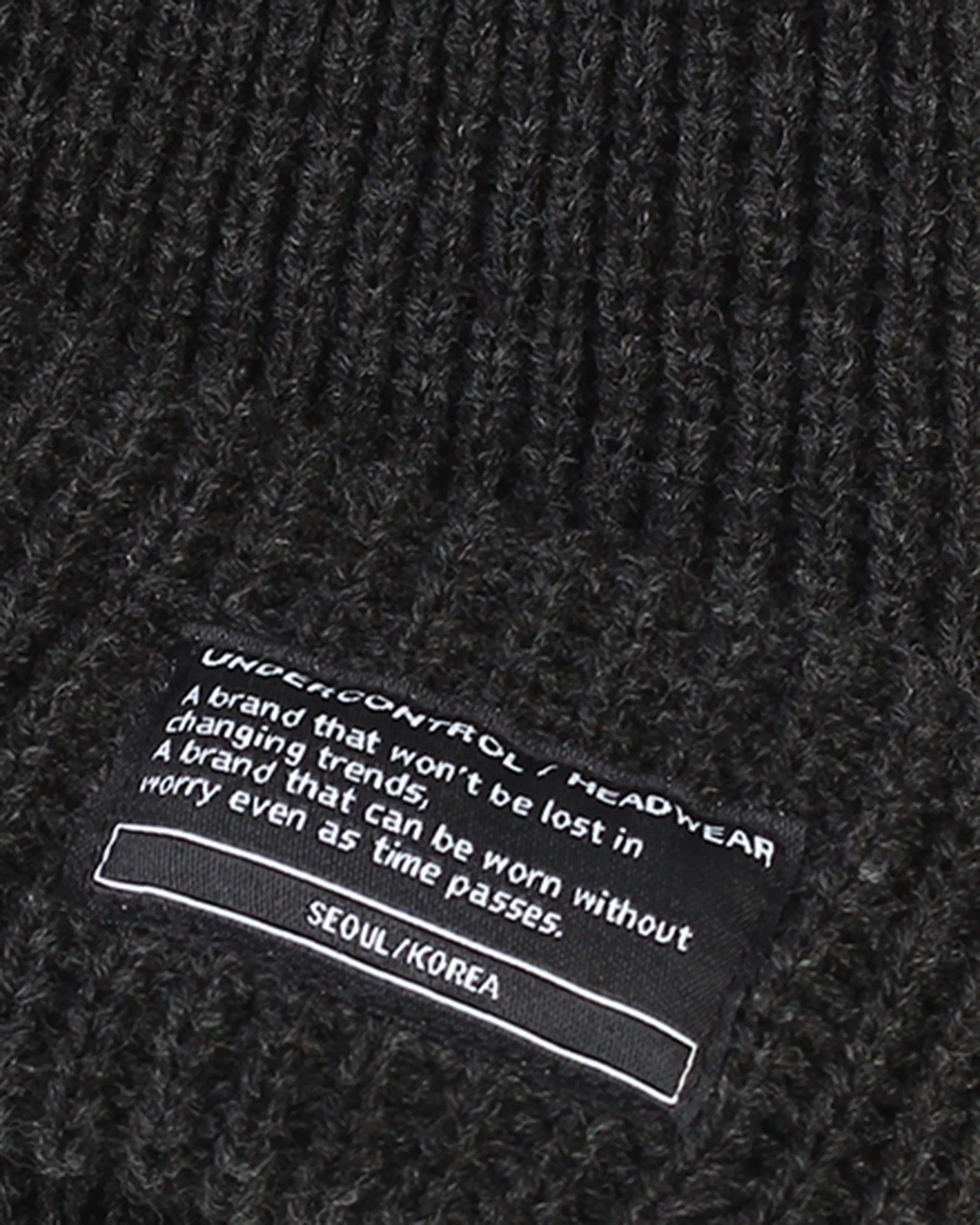 BEANIE / MONK FIT / CHARCOAL