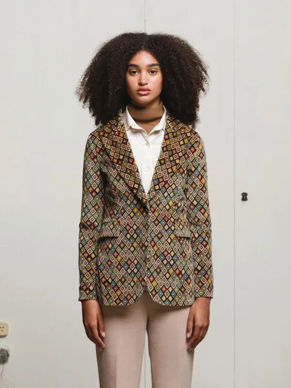 Circolo Slim fit vintage style jacket