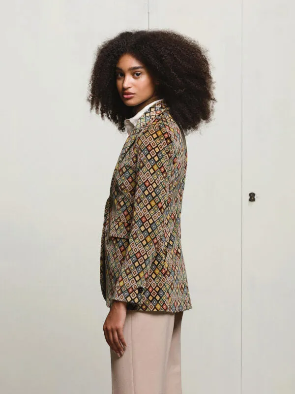 Circolo Slim fit vintage style jacket