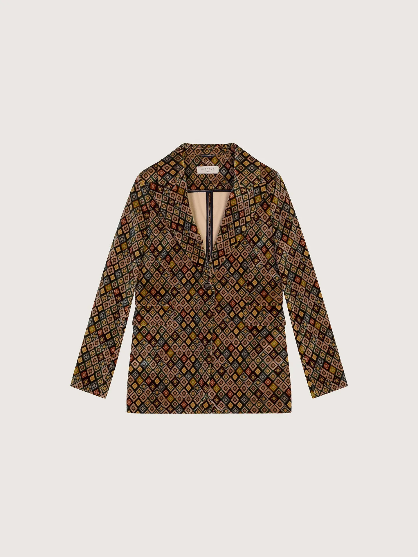 Circolo Slim fit vintage style jacket