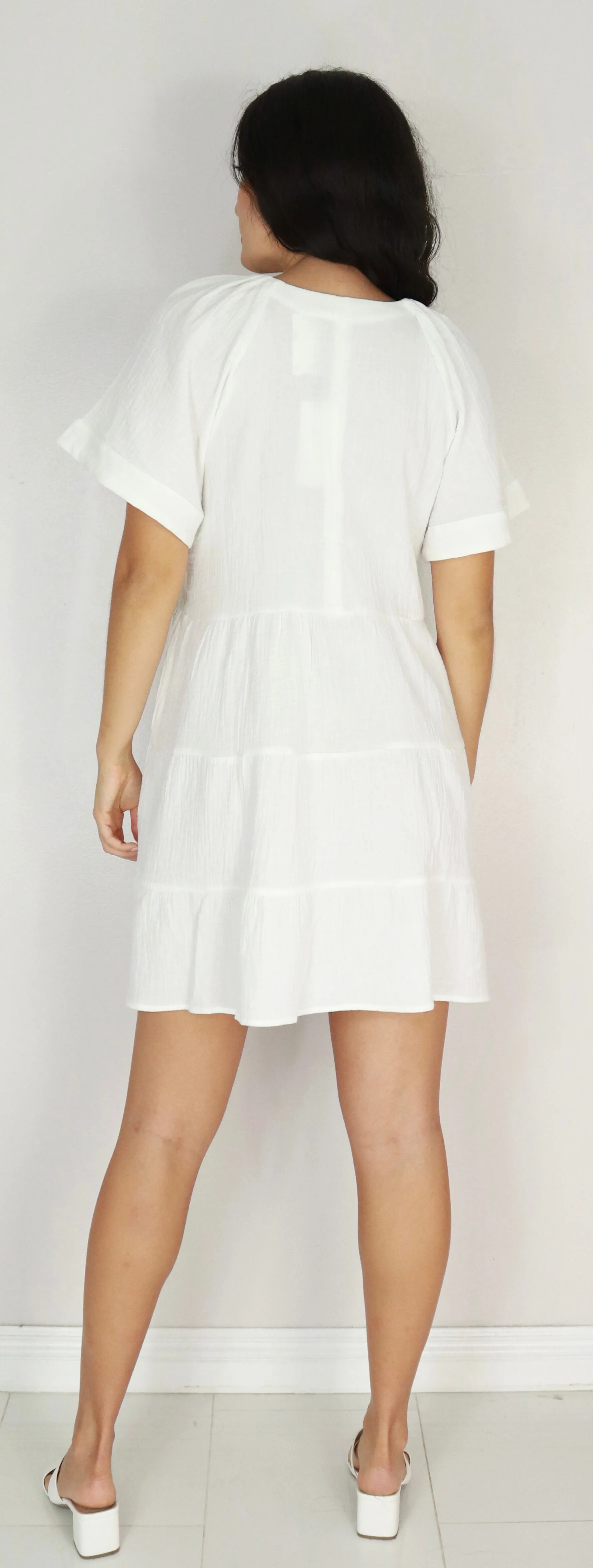 COTTON BABYDOLL DRESS