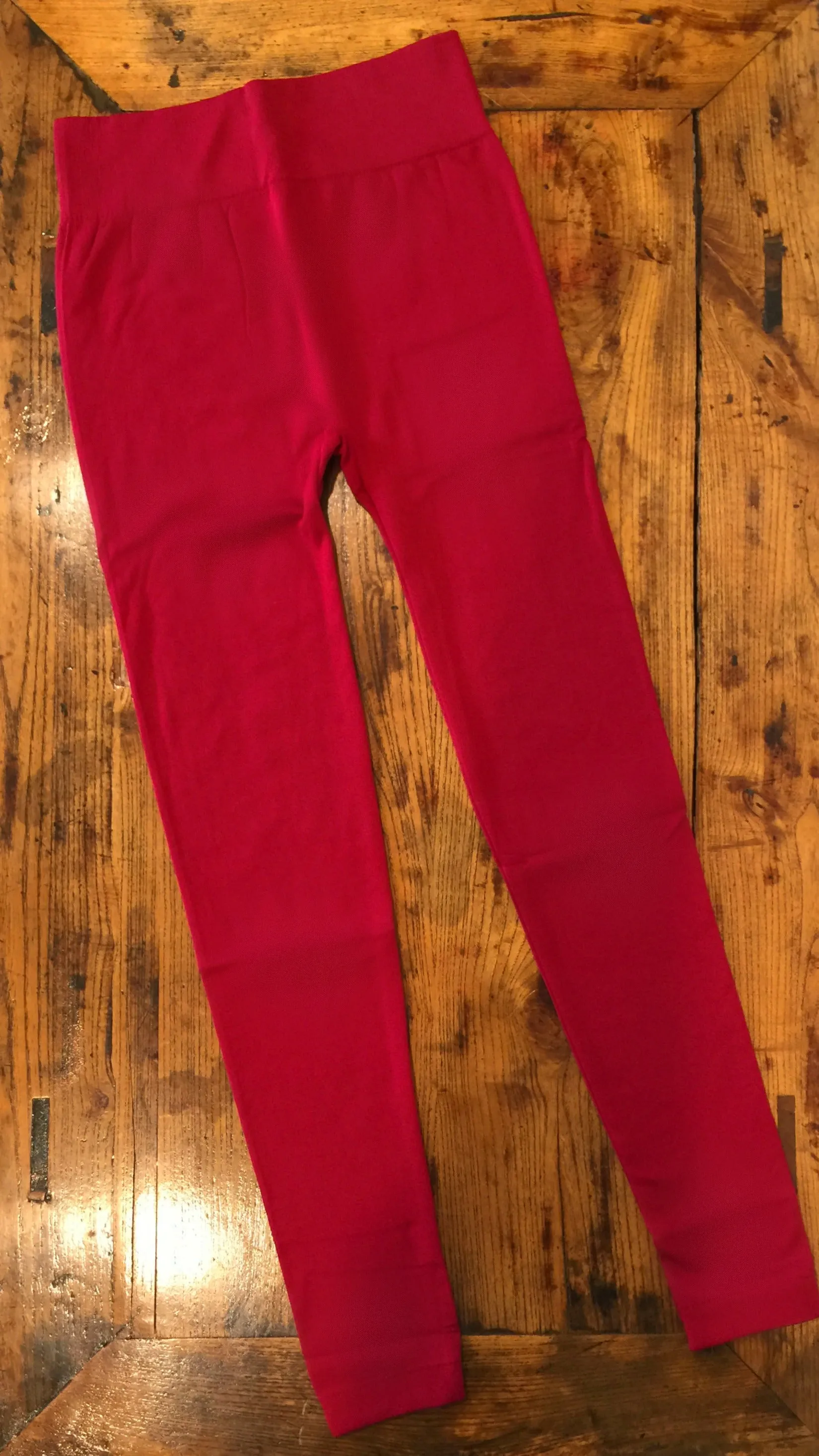 Deep Red Leggings