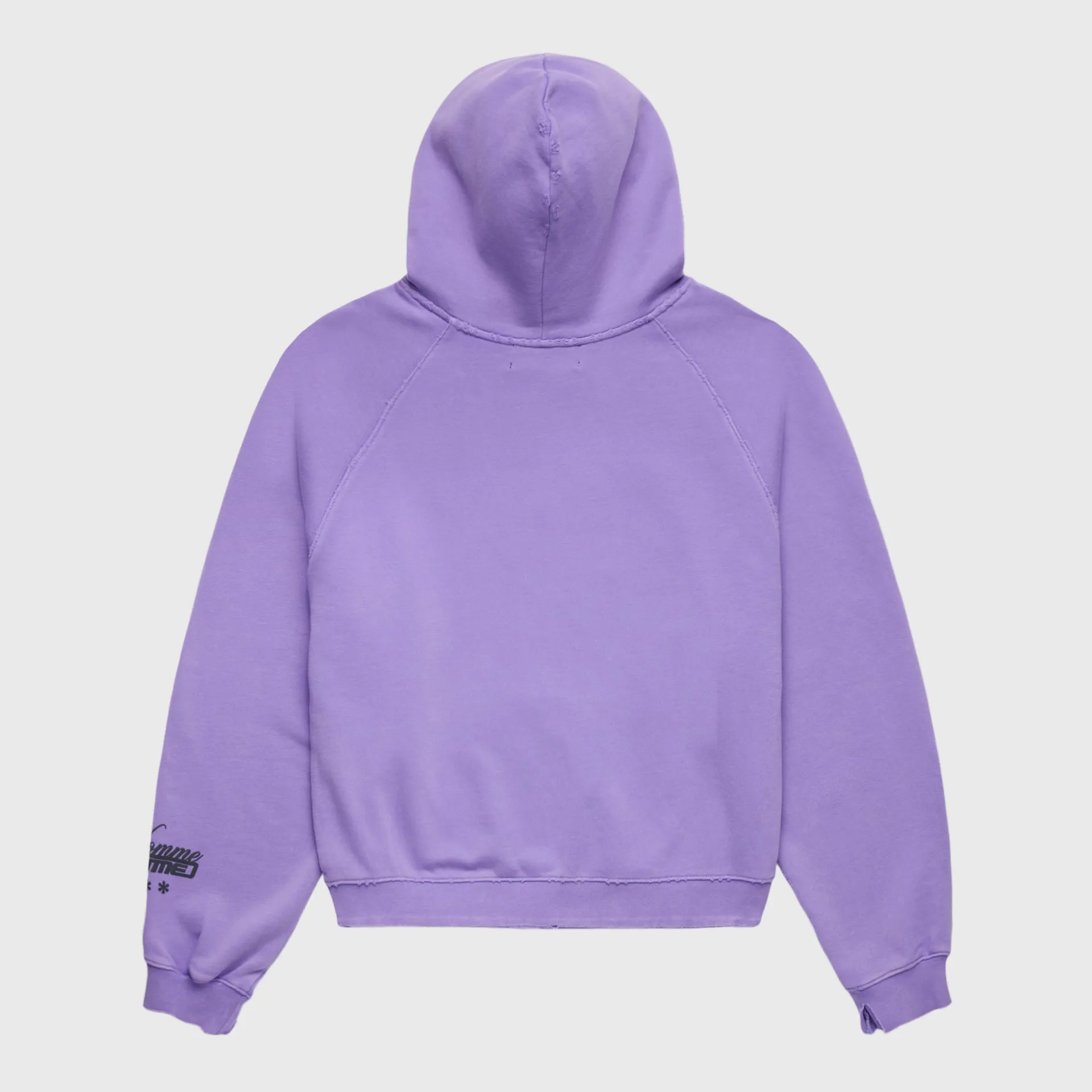 Destroyed Maison Hoodie Purple