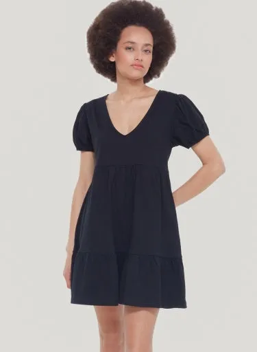 Dex V-Neck Babydoll Dress