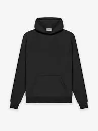 FEAR OF GOD ESSENTIALS "SS21" Hoodie Black