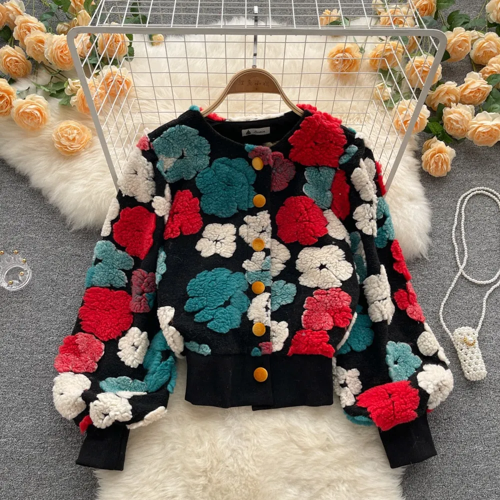 Flower Bubble Coat