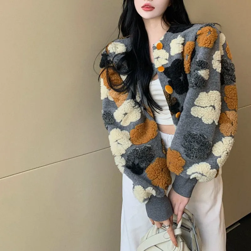 Flower Bubble Coat