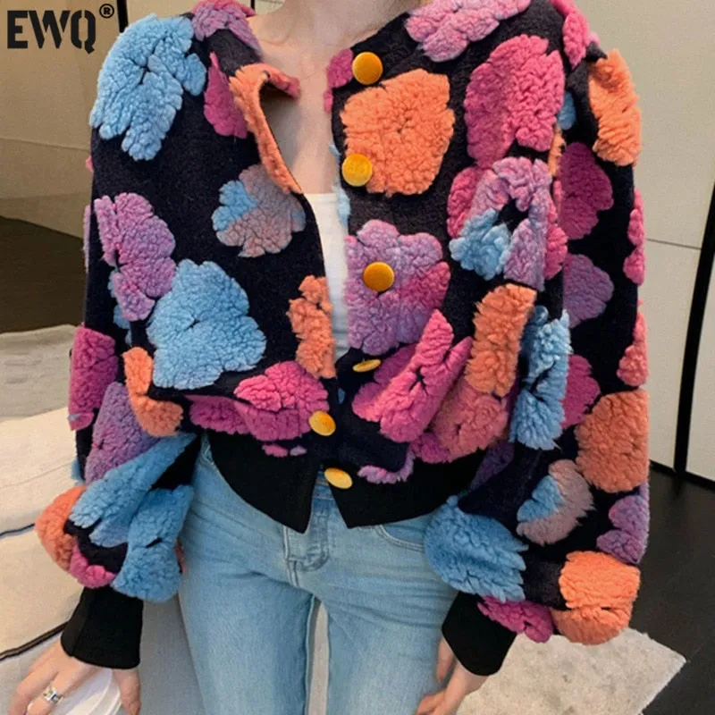 Flower Bubble Coat