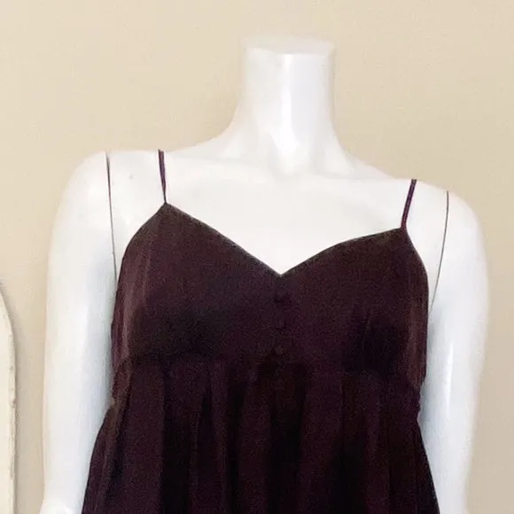 Gap | Girl's Plum Knee Length Babydoll Dress | Size: 12Y