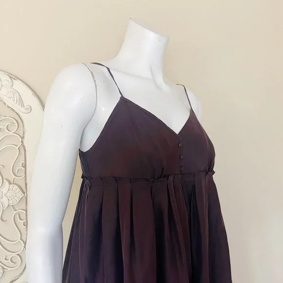 Gap | Girl's Plum Knee Length Babydoll Dress | Size: 12Y