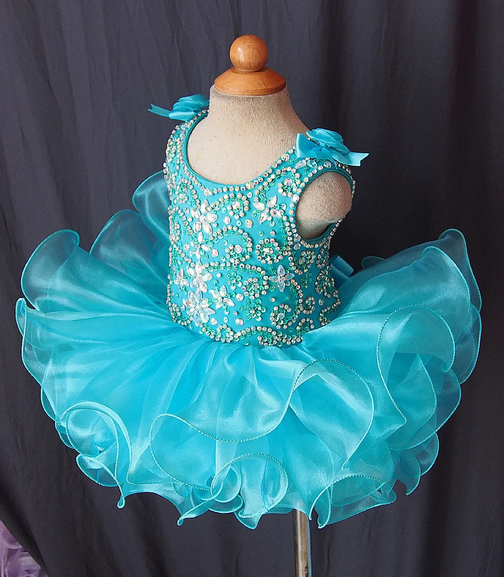 Glitz Infant/toddler/baby/children/kids Girl's Pageant Dress  1~4T G110