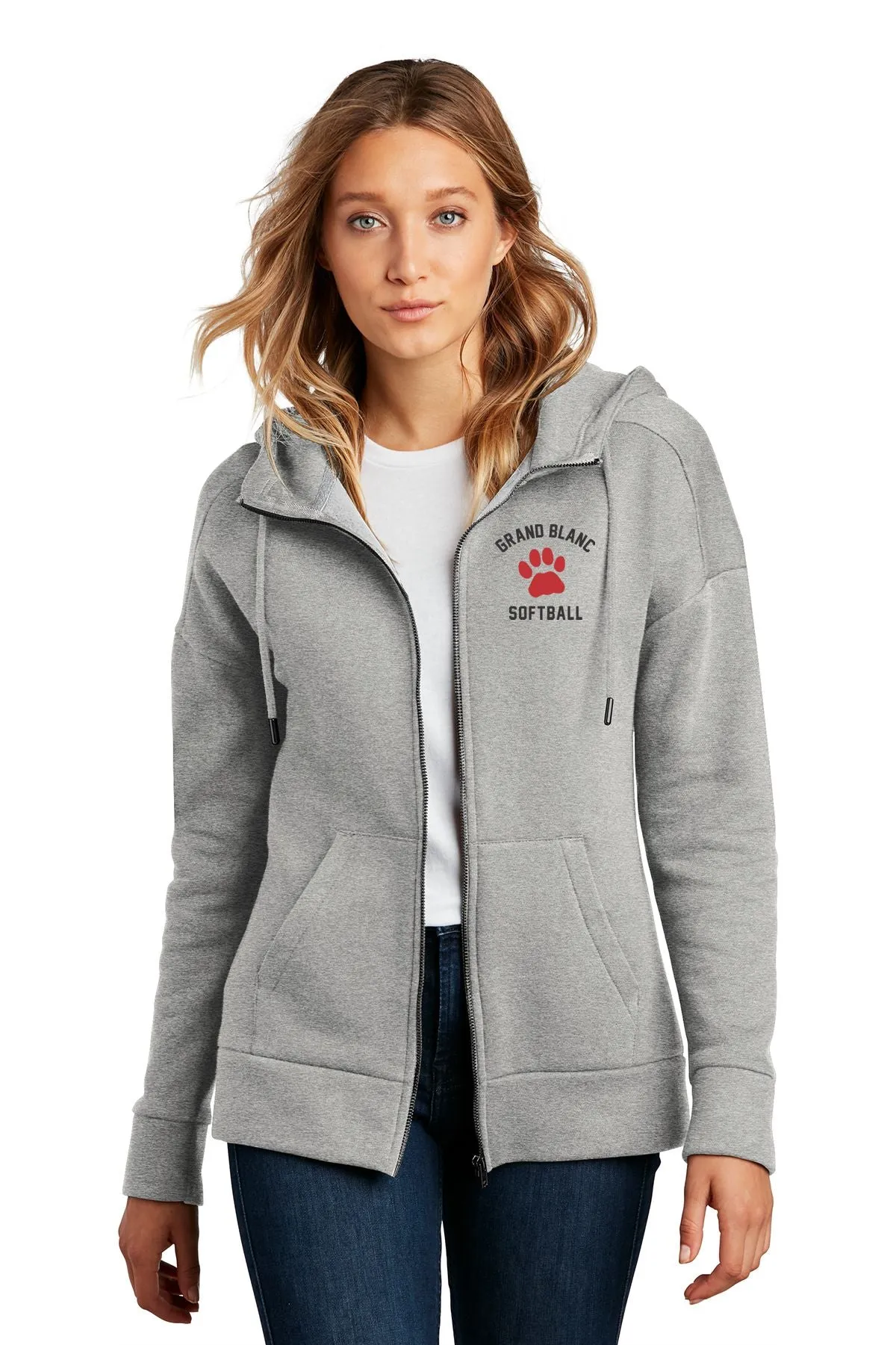 Grand Blanc Softball Full-Zip Hoodie