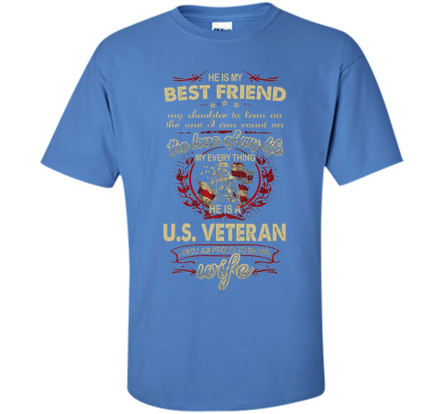 He is a U.S. Veteran And I'm proud to be his Wife