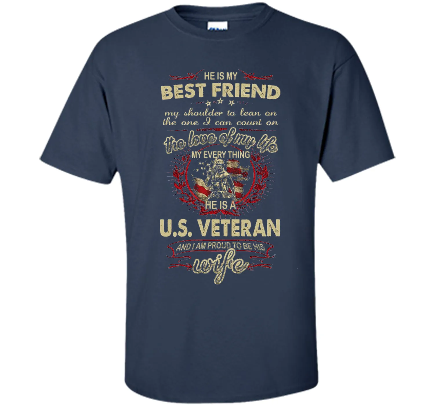 He is a U.S. Veteran And I'm proud to be his Wife