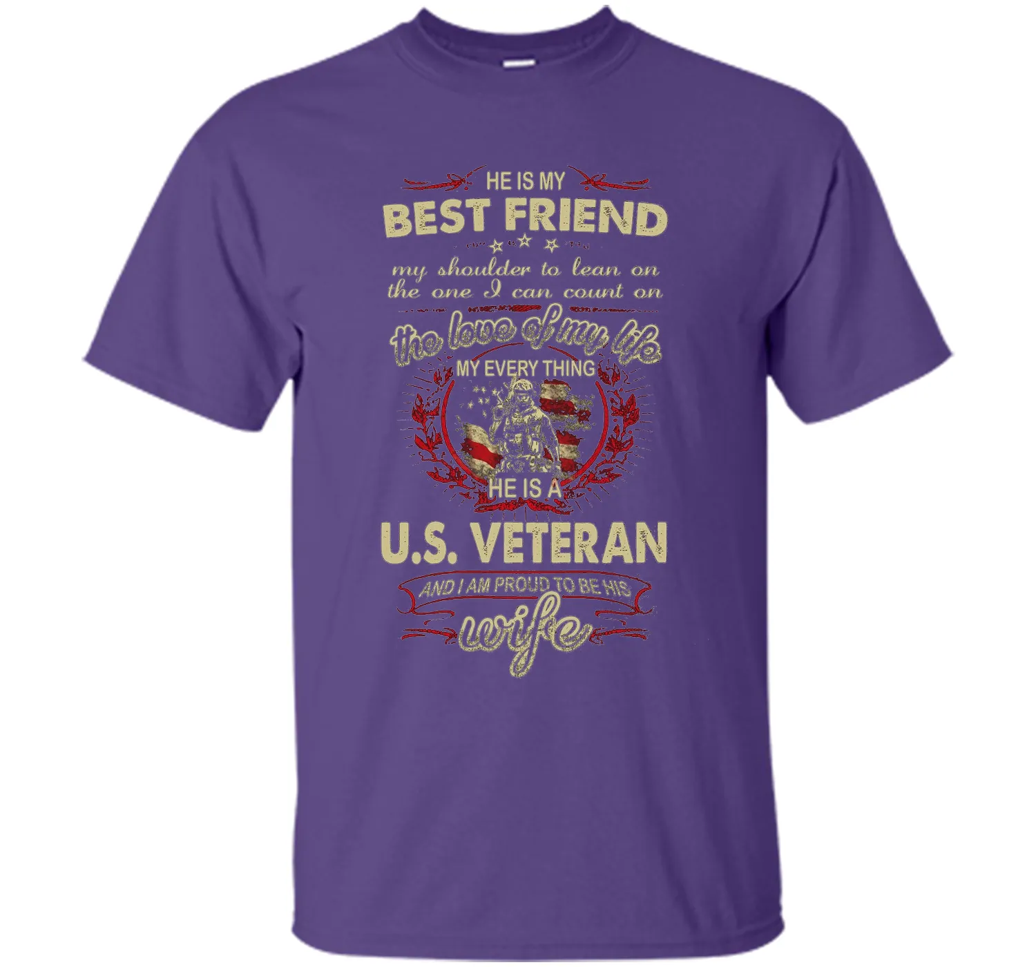 He is a U.S. Veteran And I'm proud to be his Wife