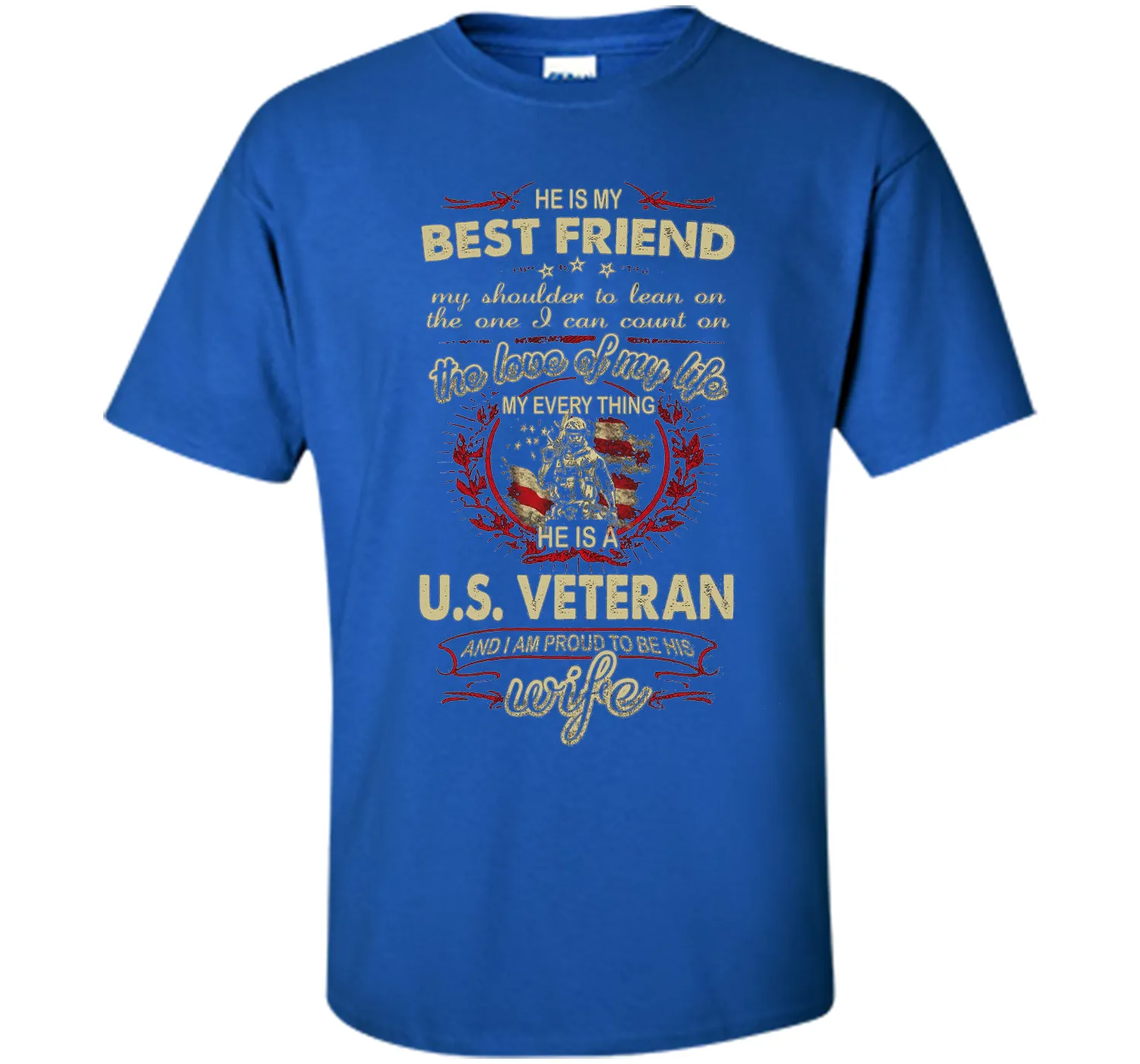 He is a U.S. Veteran And I'm proud to be his Wife