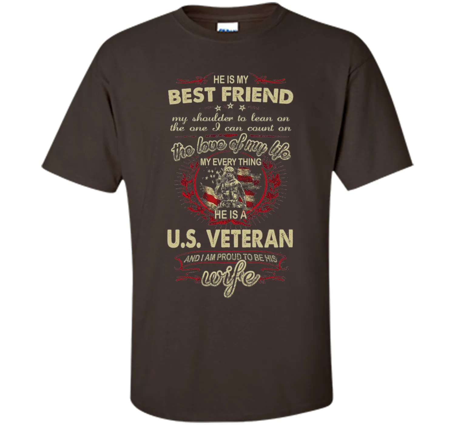 He is a U.S. Veteran And I'm proud to be his Wife