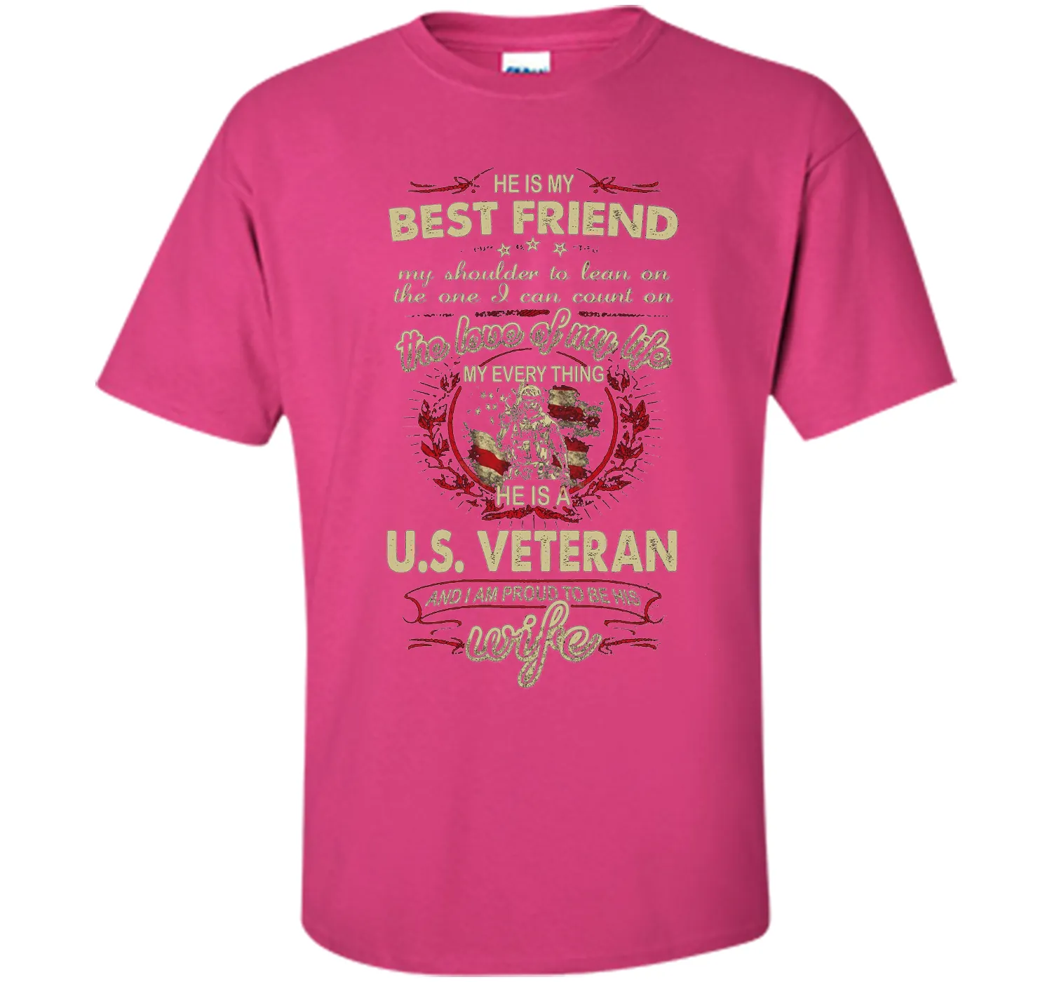 He is a U.S. Veteran And I'm proud to be his Wife