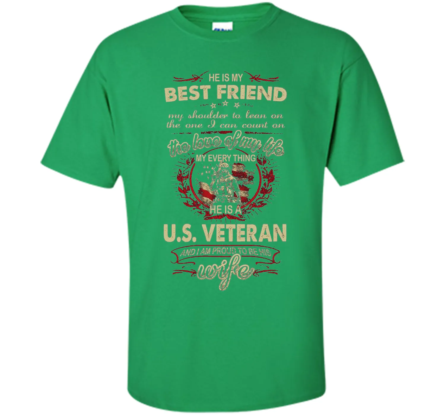 He is a U.S. Veteran And I'm proud to be his Wife