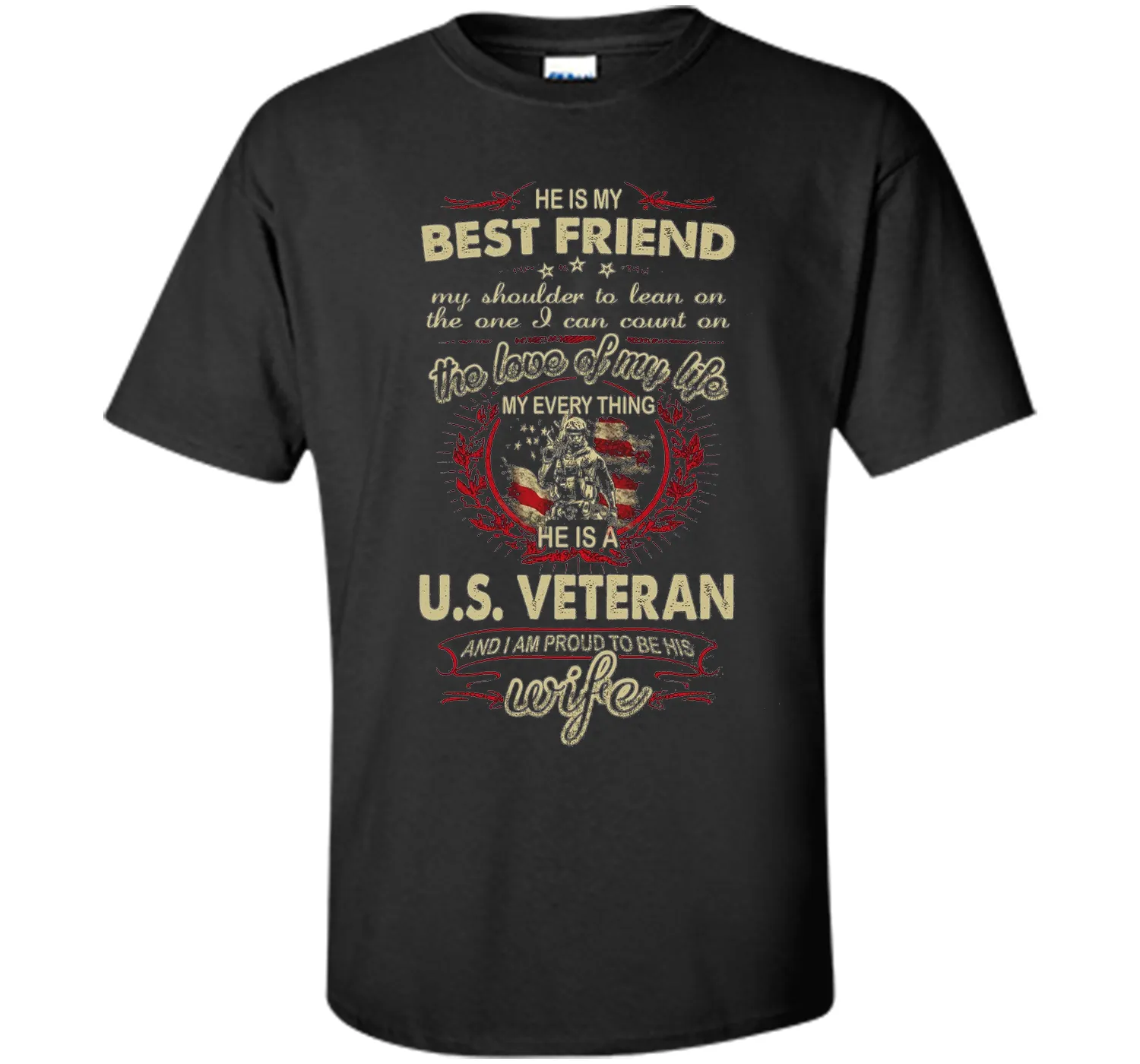 He is a U.S. Veteran And I'm proud to be his Wife