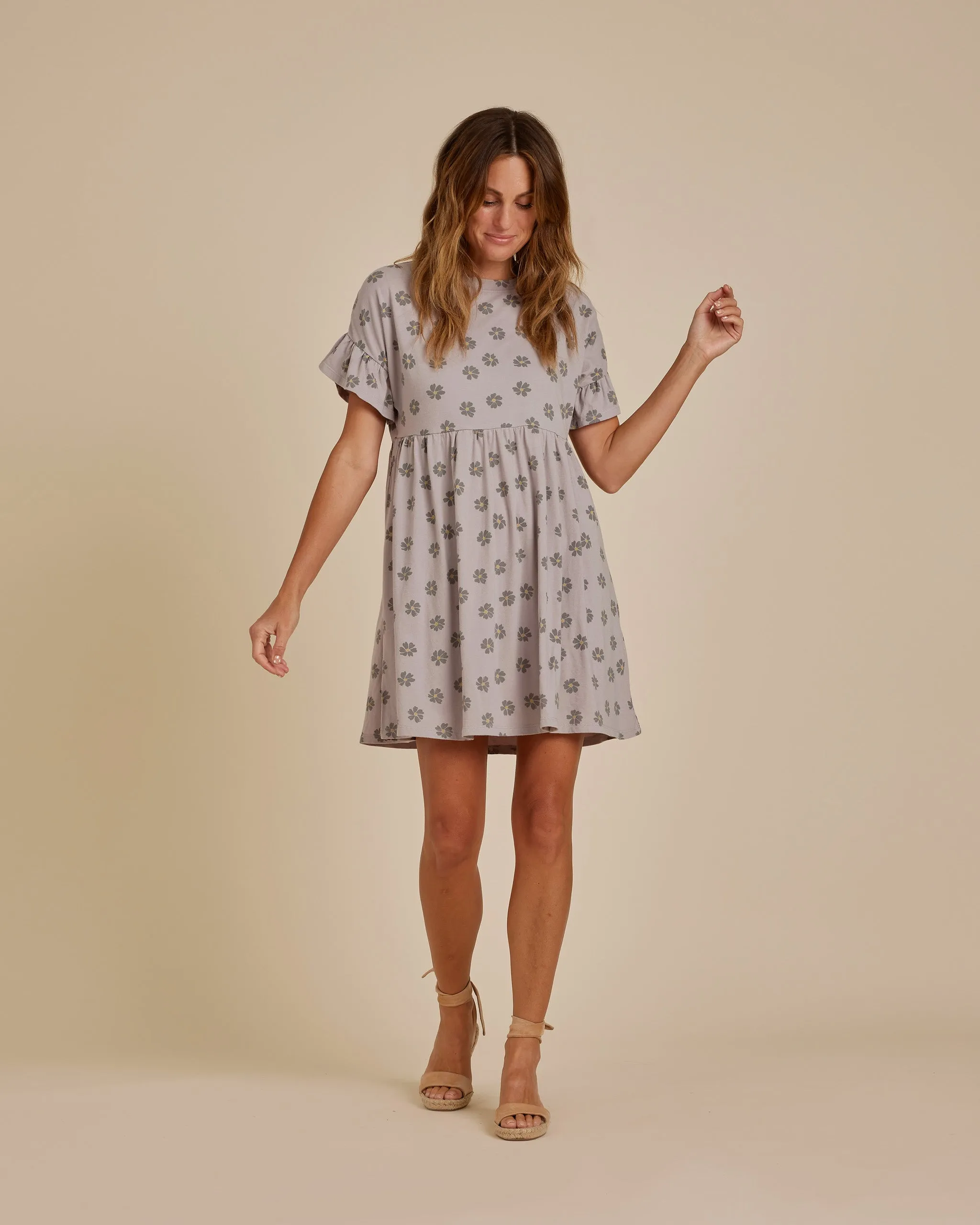 Jersey babydoll dress | cloud daisies