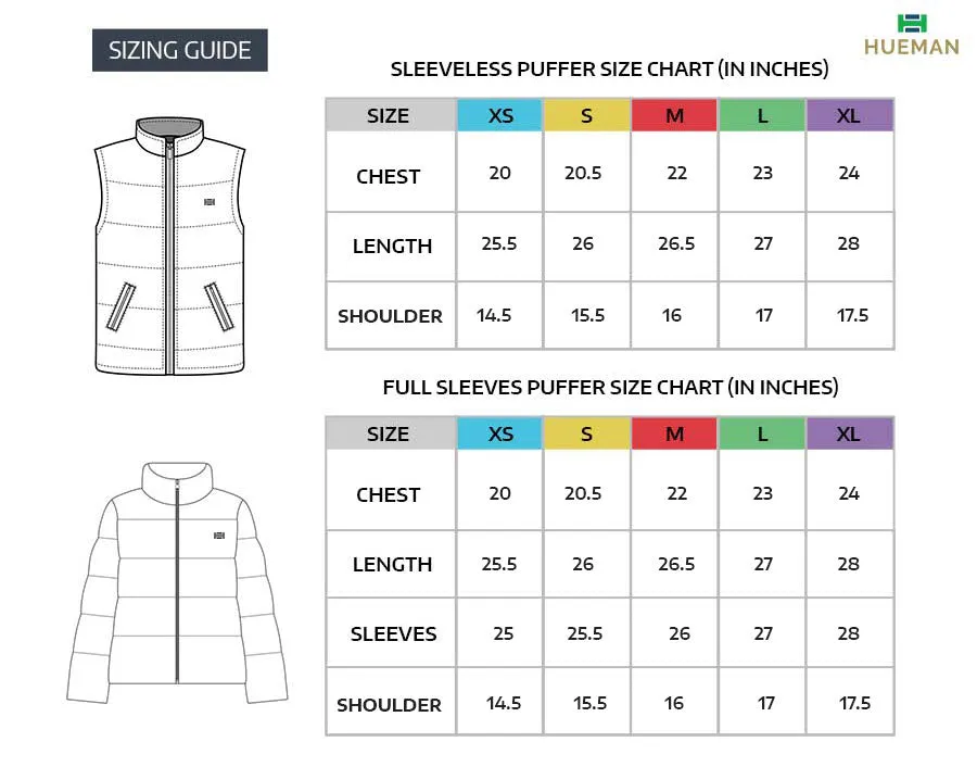 Men Black/Olive Short Body Slim-Fit Full-Sleeves Puffer Jackets - Pack of 2