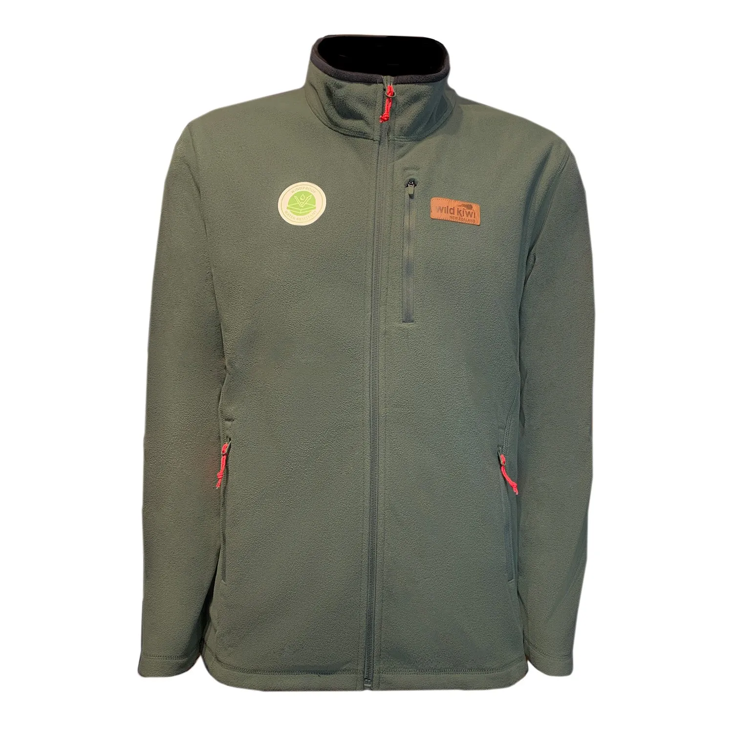 Mens Wind & Shower Proof Fleece Jacket