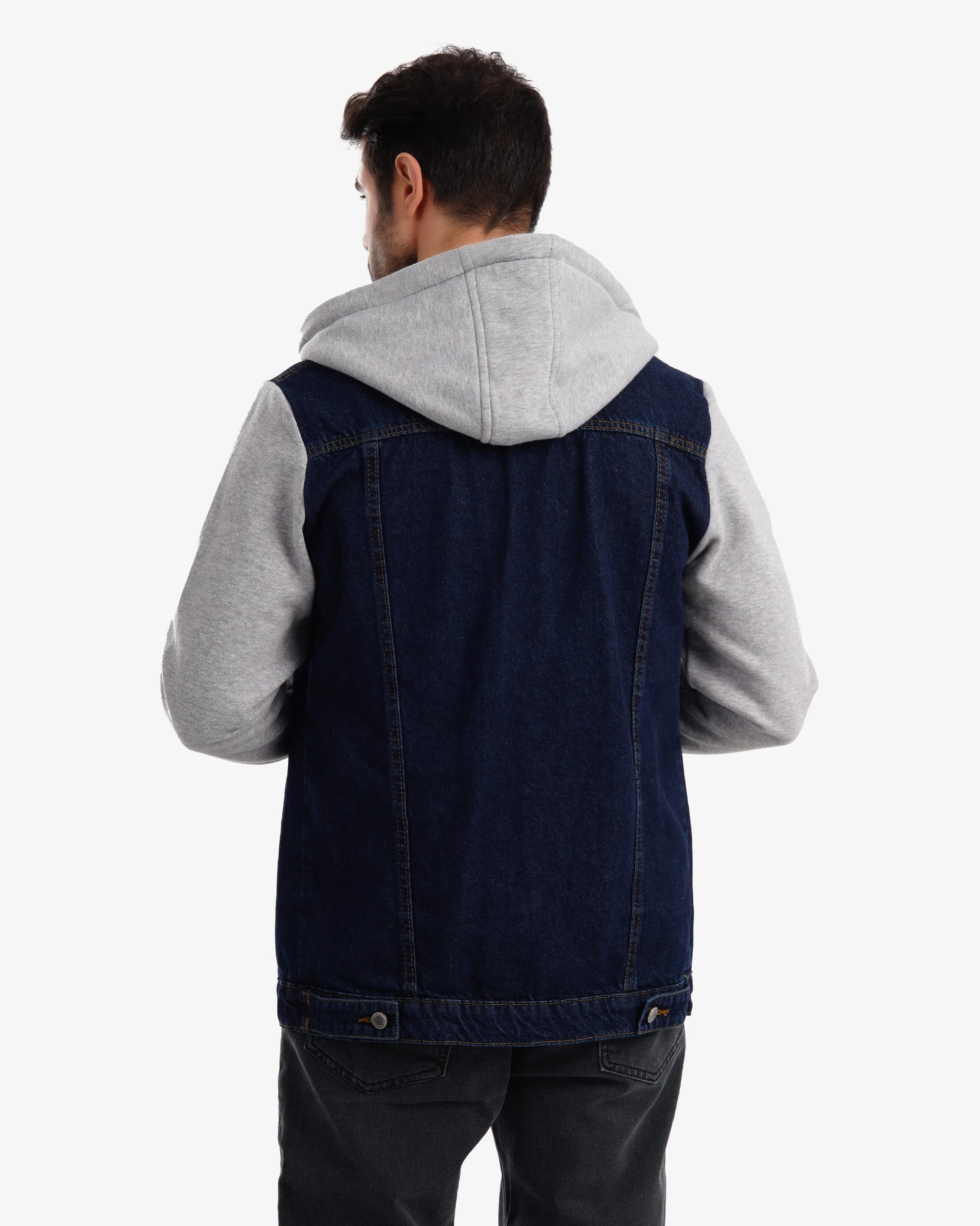 Milton sleeve denim jacket