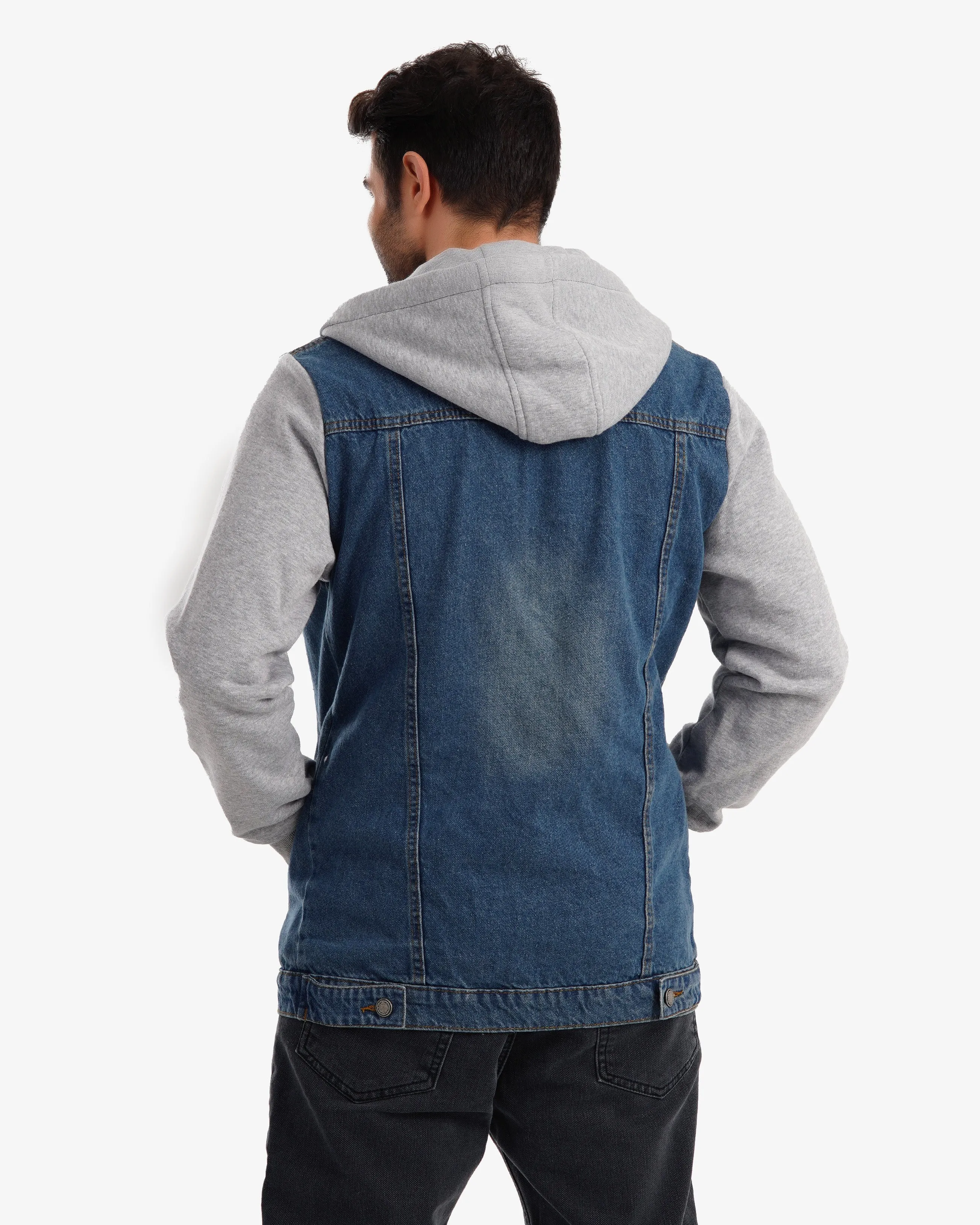 Milton sleeve denim jacket