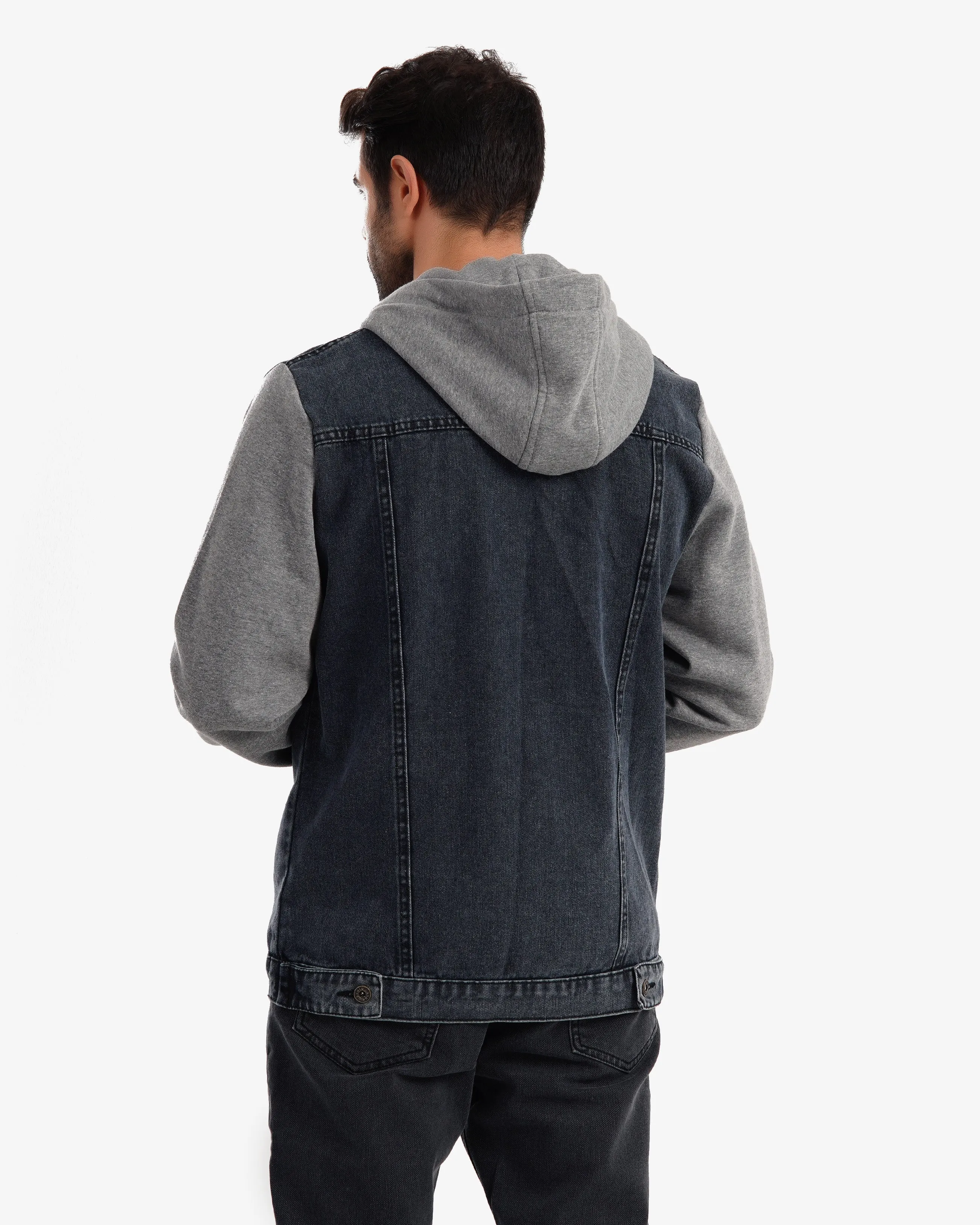 Milton sleeve denim jacket