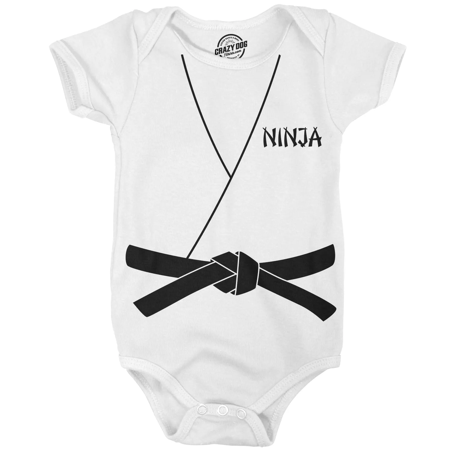 Ninja Costume Baby Bodysuit