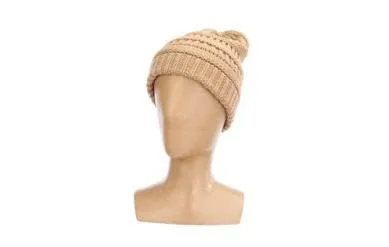 Ponytail Knit Cap