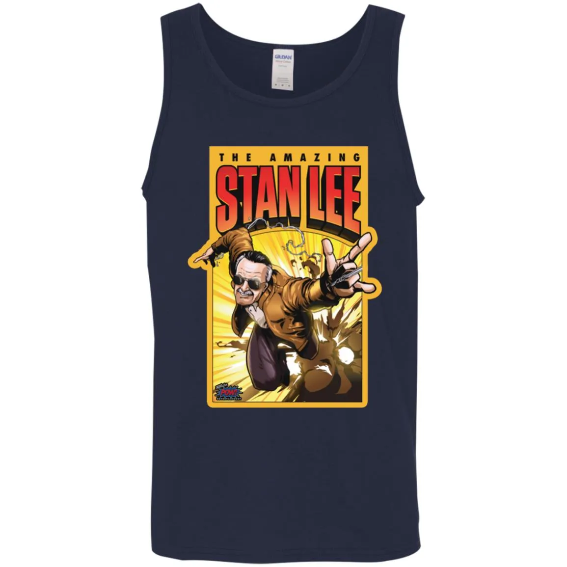 Pow - Entertainment's Amazing Stan Lee Men Tank Top