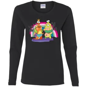 Rick And Morty Little Tommy And Tiny Beth Women Long Sleeve Shirt